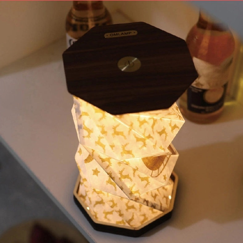 Wireless Rechargeable Rotating Book Light β Creative Folding Lamp | Zanlo UK