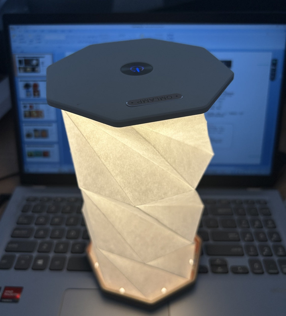 Wireless Rechargeable Rotating Book Light β Creative Folding Lamp | Zanlo UK