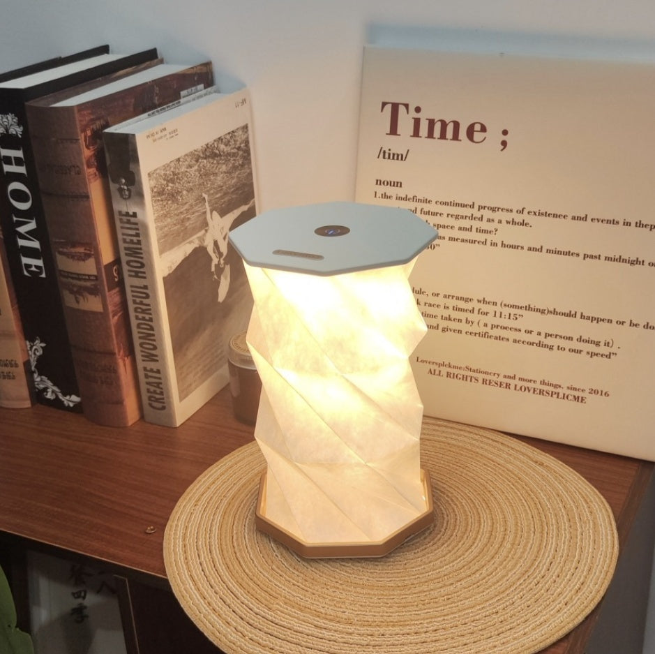 Wireless Rechargeable Rotating Book Light – Creative Folding Lamp | Zanlo UK