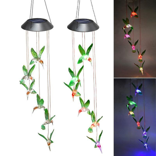 Solar Bell LED Garden Light – Colour Changing Outdoor Lamp | Zanlo UK