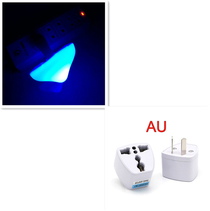 LED Mushroom Night Light with Sensor – EU/US Plug Wall Lamp | Zanlo UK