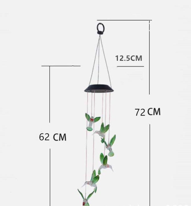 Solar Bell LED Garden Light – Colour Changing Outdoor Lamp | Zanlo UK