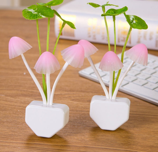 LED Mushroom Night Light – 3 Colour Sensor Novelty Lamp | Zanlo UK