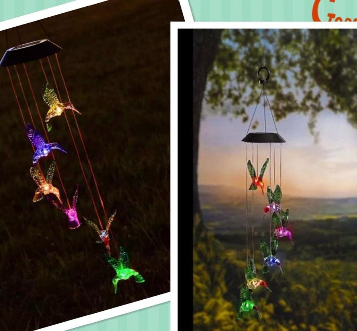 Solar Bell LED Garden Light – Colour Changing Outdoor Lamp | Zanlo UK