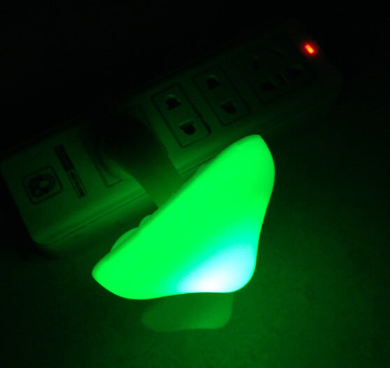 LED Mushroom Night Light with Sensor – EU/US Plug Wall Lamp | Zanlo UK