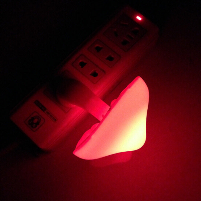 LED Mushroom Night Light with Sensor – EU/US Plug Wall Lamp | Zanlo UK