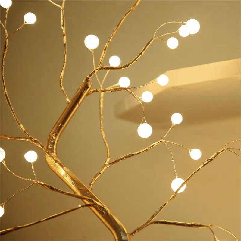 LED Copper Wire Fairy Lights – Warm Bedroom & Home Décor Lamp | Zanlo UK