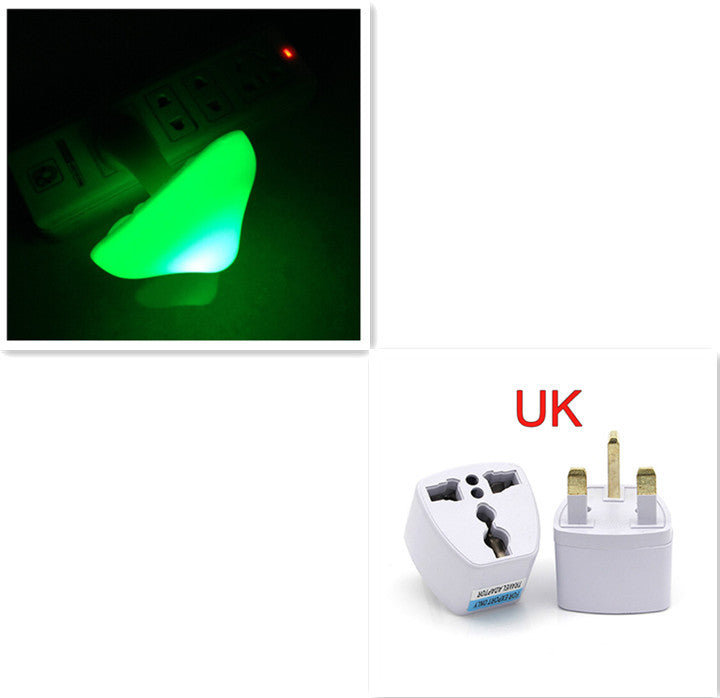 LED Mushroom Night Light with Sensor – EU/US Plug Wall Lamp | Zanlo UK
