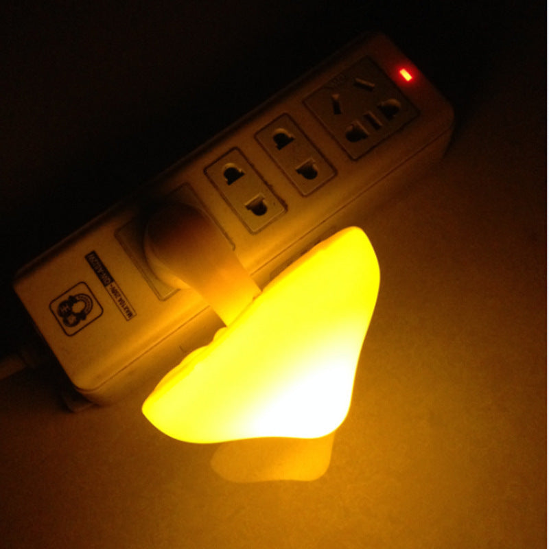 LED Mushroom Night Light with Sensor – EU/US Plug Wall Lamp | Zanlo UK