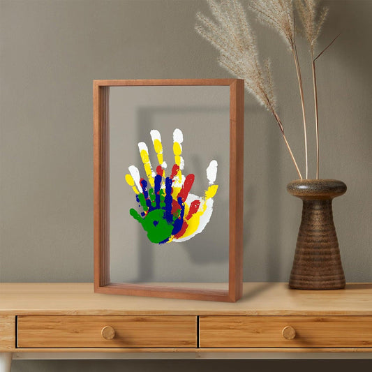 DIY Handprint Photo Frame – Multi-Person Art Print Souvenir | Zanlo UK