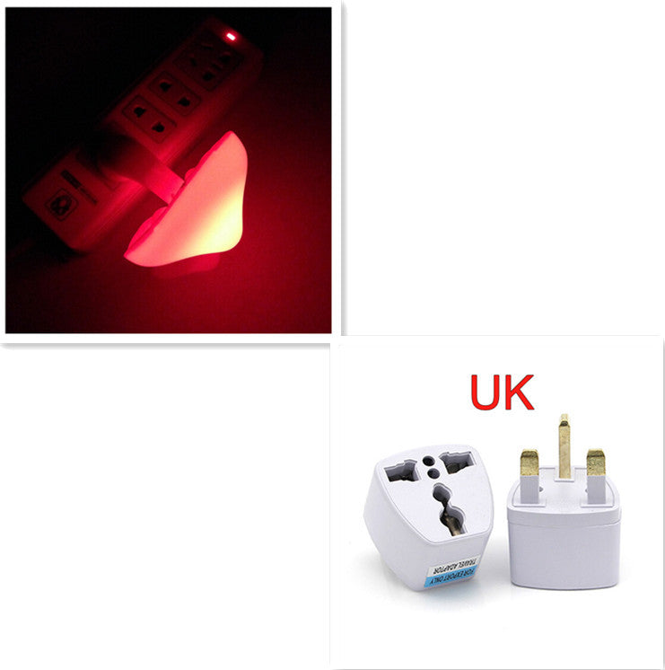 LED Mushroom Night Light with Sensor – EU/US Plug Wall Lamp | Zanlo UK