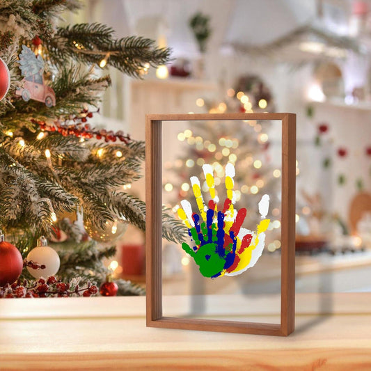 DIY Handprint Photo Frame – Multi-Person Art Print Souvenir | Zanlo UK