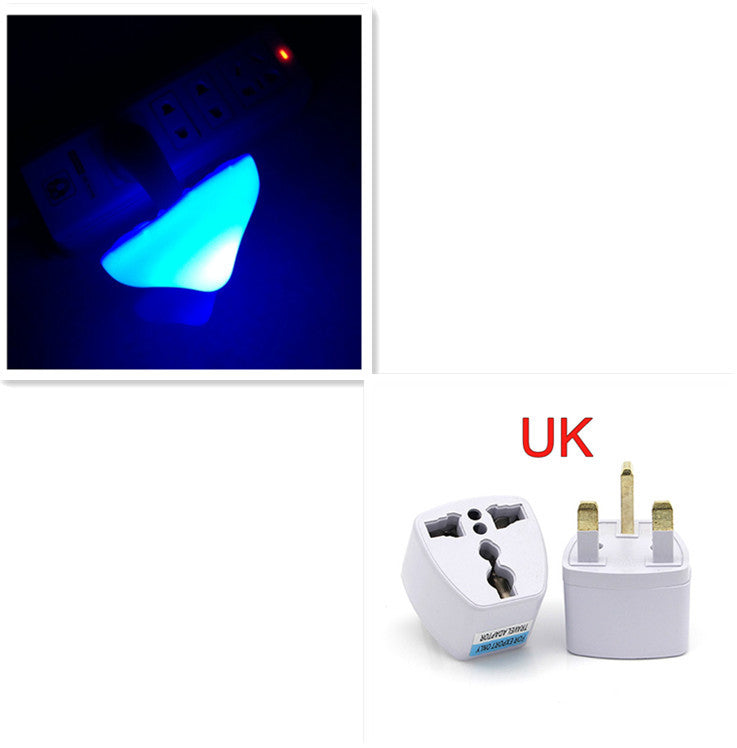 LED Mushroom Night Light with Sensor – EU/US Plug Wall Lamp | Zanlo UK