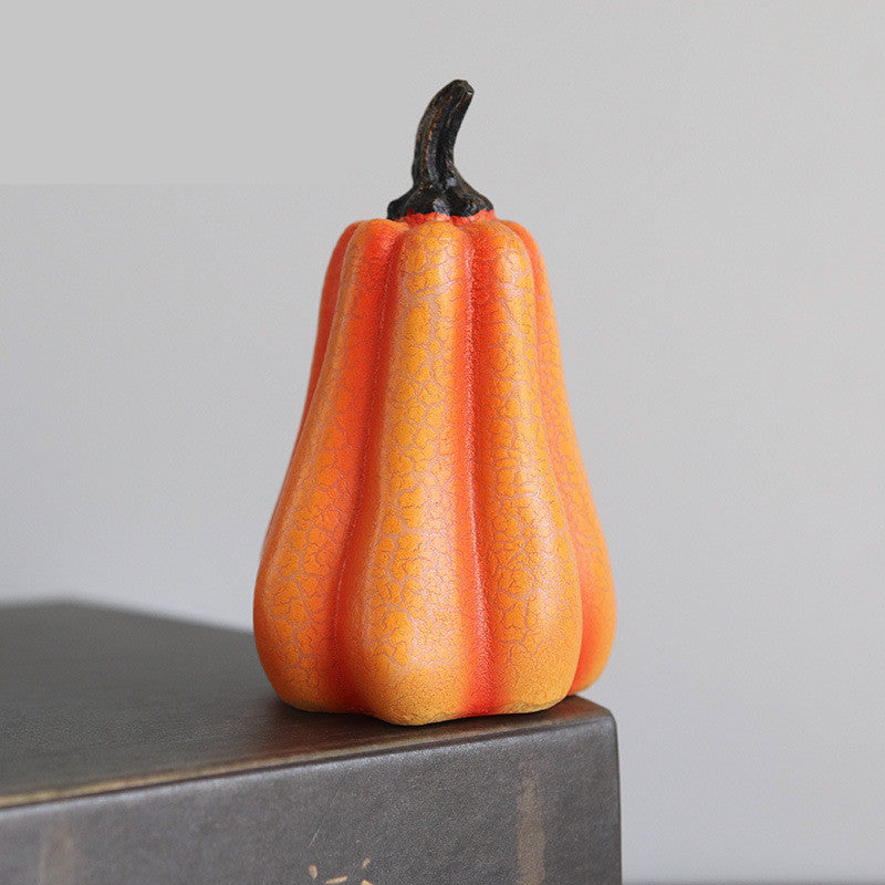 Halloween LED Pumpkin Lantern – Resin Candle Lamp Decoration | Zanlo UK