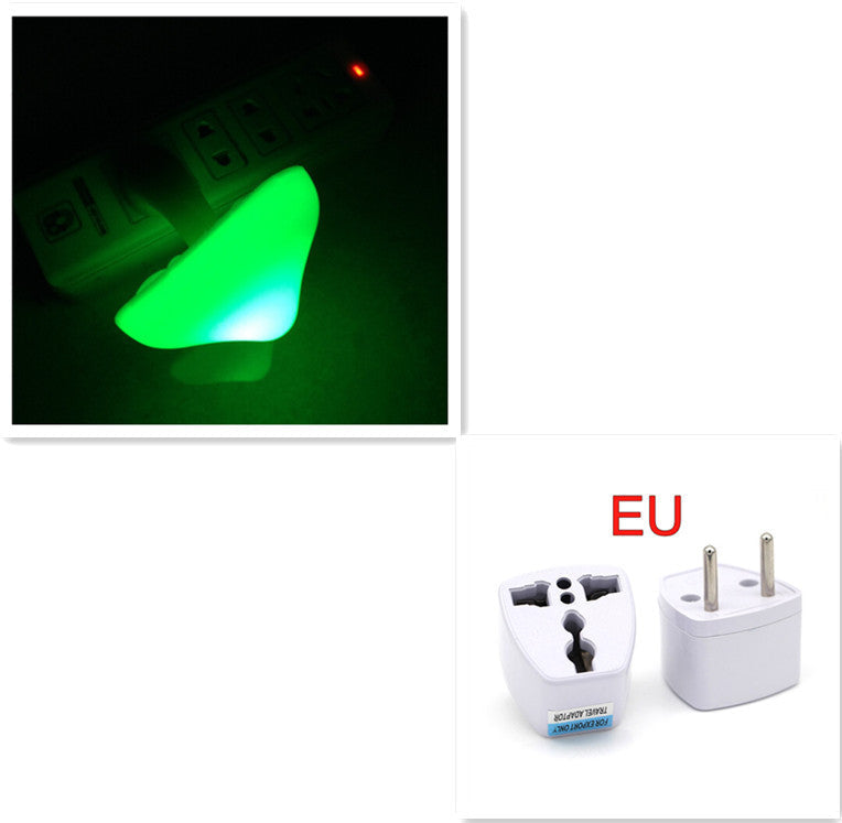 LED Mushroom Night Light with Sensor – EU/US Plug Wall Lamp | Zanlo UK