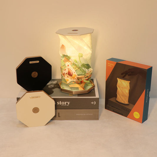 Rotating Folding Book Night Lamp – Atmosphere Light Gift | Zanlo UK