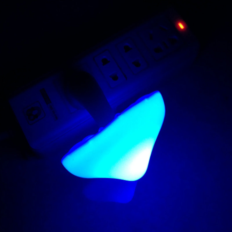 LED Mushroom Night Light with Sensor – EU/US Plug Wall Lamp | Zanlo UK