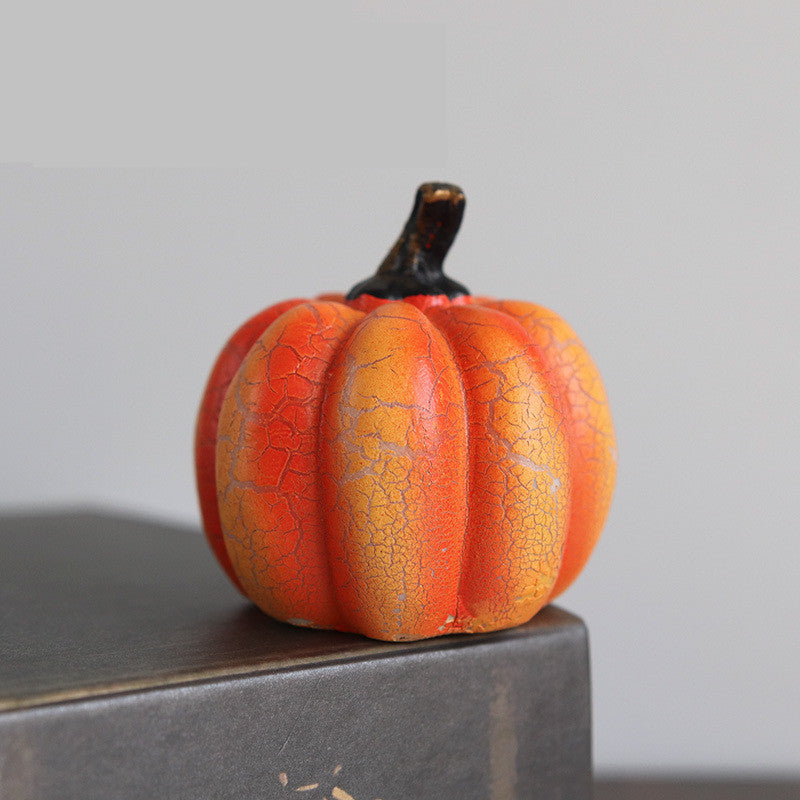 Halloween LED Pumpkin Lantern – Resin Candle Lamp Decoration | Zanlo UK