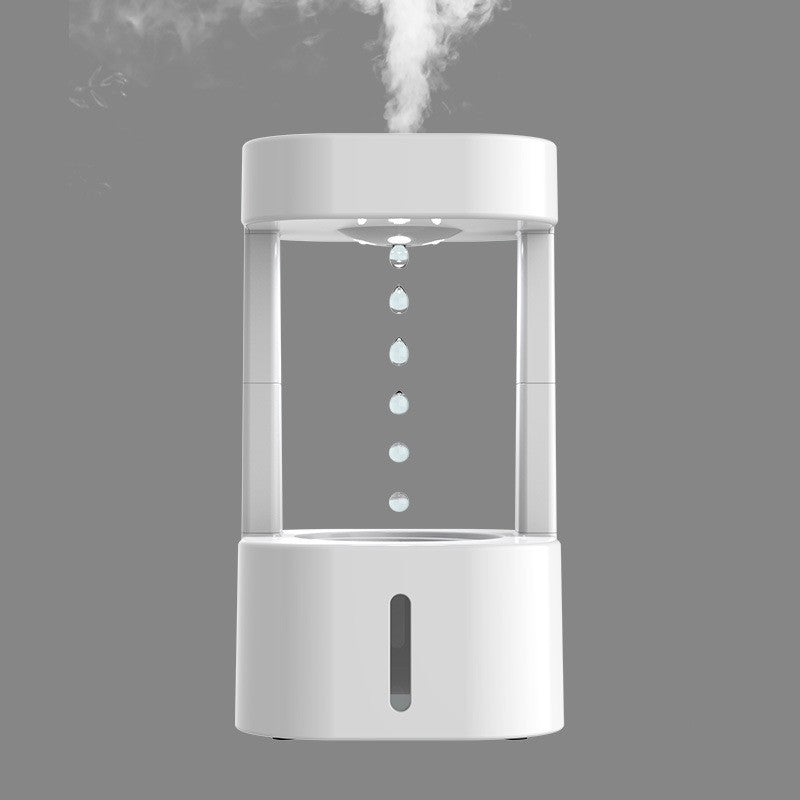 Anti-Gravity Water Drop Humidifier – Quiet 580ML Mist Air Purifier | Zanlo UK
